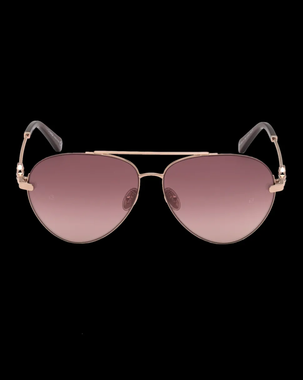 Occhiale da sole stile aviatore, donna