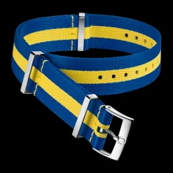 Poliammide, blu e giallo
