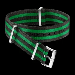 Poliammide, nero e verde