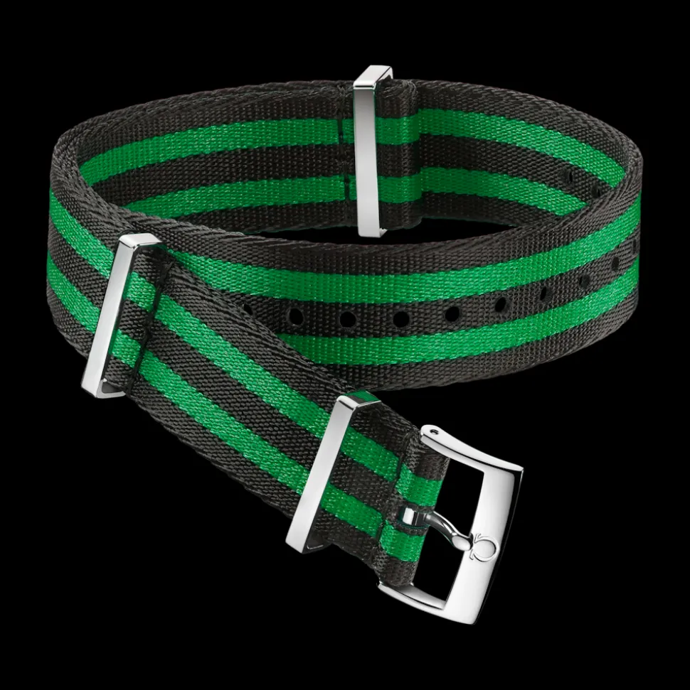 Poliammide, nero e verde