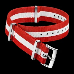 Poliammide, rosso e bianco