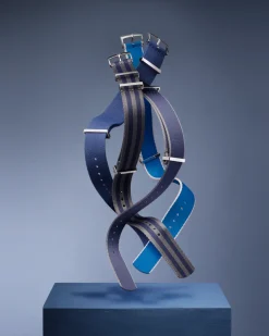 Poliestere, blu