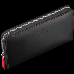 Portafoglio, nero/rosso